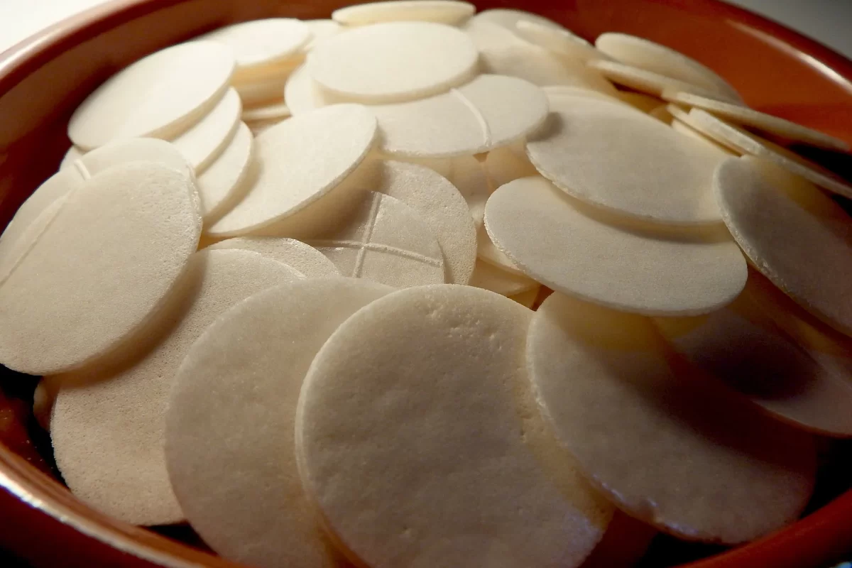 Nadzwyczajni Szafarze Komunii Świętej komunia święta komunikant grafika kolor